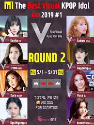The Best Visual Kpop Idol 2019 1 Girl Round2 May 31 2019 Kpop Girl Groups Amino