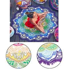 Mandala Yoga Beach Towel Espacio De Meditacion Meditacion Cbd