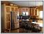 White Cabinets With Natural Wood Doors