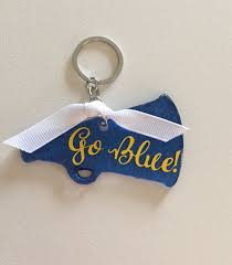 Cheerleader Megaphone Acrylic Keychain Using Glitter Mod Podge And Triple Thick On The Back And Then Vinyl On Th Acrylic Keychains Keychain Cheerleading Gifts