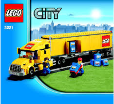 There are many options and ways to build a lego truck, but you can use my free instruction. Lego 3221 Delivery Truck Instructions City