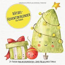 Maybe you would like to learn more about one of these? Ratsel Adventskalender Fur Kinder 24 Fragen Rund Um Weihnachten Spass Fur Die Ganze Familie Publishing Adventskalender Amazon De Bucher