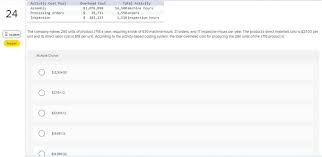 Swimming pool installation cost calculator. Total Activity Activity Cost Pool Assembly Processing Chegg Com