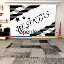 Besiktas Baskili Zebra Perdesi Cok Renkli 2 Zebra Perdeler Perde