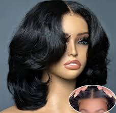 Bob Wear And Go Glueless Wig Human Hair Pre Plucked 14-inch Hair accessories