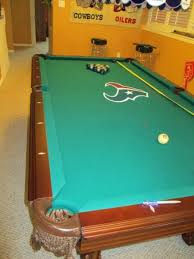 Custom Felt Texans Pool Table Legacy Billiards Solid Maple In Pristine Condition Pearland Tx Pool Table Texans