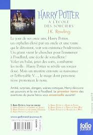 Le résumé du livre :i will try. Harry Potter A L Ecole Des Sorciers French Edition J K Rowling 9782070643028 Amazon Com Books