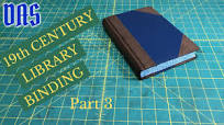 19th Century Half Leather Library Binding Part 3 of 4 // Adventures in  Bookbinding