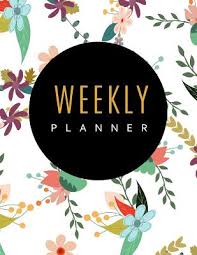 Check out the new, beautifully designed autumn collection, shop today! Weekly Planner 48 Weekly Schedule Organizer Undated Planner Unique Customized Cover Themed Colored Interior Border Volume 16 Glowing Floral Design 8 5x 11 Inches 50 Pages By Not A Book