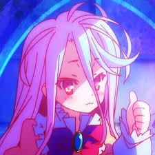 ?Shiro | Anime, Fotos de galáxias, Raparigas anime