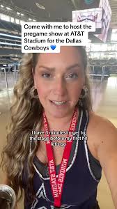 Come with me to host the pregame show for the Dallas Cowboys. #oncamerahost  #emcee #oncamera #nfl #dallascowboysnation #sportsreporter #oncameratalent  #dallascowboys #cowboysnation