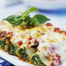 Der Volle Pastagenuss Uberbackene Cannelloni Gefullt Mit Ricotta Und Spinat Rezept Spinat Rezepte Vegetarisch
