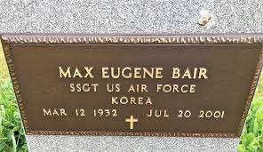 Max Eugene Bair (1932-2001)
