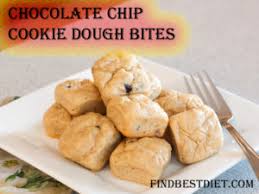chocolate chip cookie dough bites