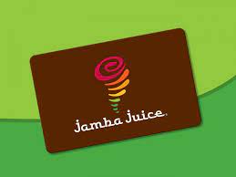Jamba, formerly known as jamba juice, is an american company that produces blended fruit and vegetable juices, smoothies and similar product. Jamba Juice Company Gift Card The Culinary Scoop