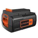 BLACK+DECKER Lithium Ion Battery 36V 2.0Ah Convenient ...