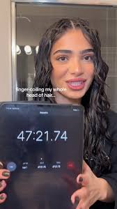 this took SO LONG but was it worth it?! #curlyhairtutorial