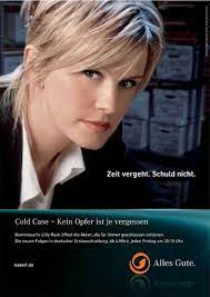 Nicht immer kommt sie bei der aufklärung allein zu recht. Schuld Vergeht Nicht Kabel 1 Kampagne Zur Zweiten Staffel Von Cold Case Kein Presseportal