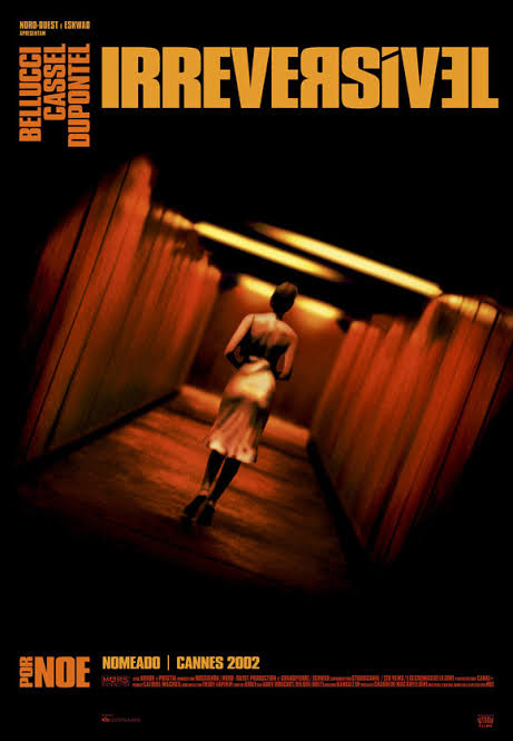 IRREVERSIBLE Movie POSTER 11x17 Brazilian B Monica Bellucci Vincent Cassel  | eBay