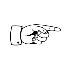 Digital Clipart Pointing Hand Pointing Finger Symbol Vector Etsy Pointing Hand Digital Clip Art Graphic Design Inspiration Typography