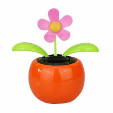 Flip Flap Solar Powered Flower Flowerpot Swing Dancing Toy Toys Hobbies Solar Powered Toys Price 2 53 Note 1 Solar Flower Flower Pots Solar Powered Toys