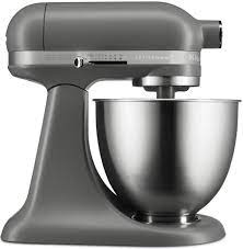 With colors from bold to understated, there's a mini to match both your kitchen and your style. Kitchenaid Mini Stand Mixer Matte Grey 5ksm3311xafg Winning Appliances