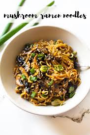 Mushroom Ramen Or Maggi Noodles The Twin Cooking Project By Sheenam Muskaan Recipe Good Healthy Recipes Easy Ramen Recipes