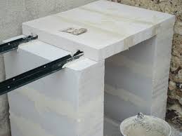 Construction D Un Barbecue Sur Mesure Construire Un Barbecue Barbecue En Beton Et Construire Une Cuisine Exterieure