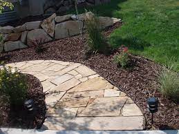 Honestly my back yard was a mess. Flagstone Walkway In Draper Utah Traditional Landscape Salt Lake City By All States Landscaping Houzz