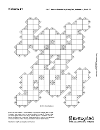 Learn how to do it yourself. Krazydad Kakuro Fill Online Printable Fillable Blank Pdffiller