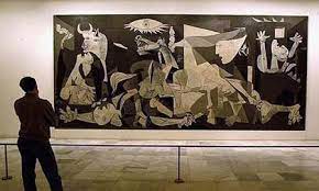 Tidak mengherankan, dikarenakan lukisan ini dibuat sebagai reaksi terhadap peristiwa pemboman nazi yang menghancurkan kita di guernica. 10 Lukisan Paling Terkenal Di Dunia Picasso Guernica Guernica Painting Guernica