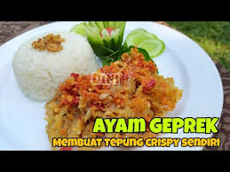 We did not find results for: Ayam Geprek Membuat Tepung Crispy Sendiri Youtube