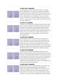 I personally feel while reading so if by any chance you are looking for this support in an aries (ranks 1st in the least compatible list for them) or a gemini, you might be disappointed. Signs Of The Zodiac Book