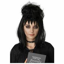 Select some words and click explain button. Women S Beetlejuice Beetle Girl Gothic Bride Lydia Monster Halloween Costume Wig 19519169191 Ebay