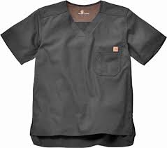 Carhartt Mens Solid Ripstop Scrub Utility Top