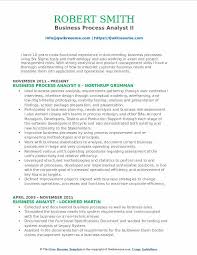 Business Process Analyst Resume Samples Qwikresume
