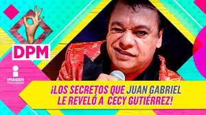Los secretos que Juan Gabriel le reveló a su gran amiga Cecy Gutiérrez