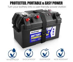 The basics on batteries *important items highlighted/colored. Battery Box 12v Quick Charge Portable Deep Cycle Agm Large Marine Usb Vicoffroad