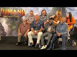 Jumanji and the character of jonathan hyde. Jumanji The Next Level Cast Q A Youtube