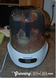 Baby Brezza Bottle Sterilizer Grinning Cheek To Cheek