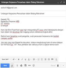 Penulisan surat resmi yang baik dan benar. Contoh Format Email Resmi Materi Pelajaran 7
