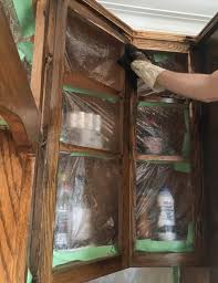 Shop in stock kitchen cabinets. Diy Staining Oak Cabinets Eclectic Spark