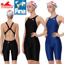 Yingfa 925 Women S Competition Racing Kneeskin Swimwear Swimsuit Fina Approved Ebay