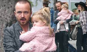 The breaking bad alum, 38, and his wife lauren welcomed their first child, story annabelle paul, on 6, people confirms. Aaron Paul Steps Out With Daughter Story Annabelle In New York City Daily Mail Online