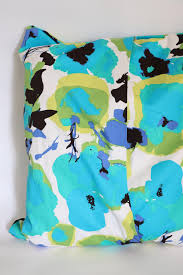 Maybe you would like to learn more about one of these? Easy No Sew Pillow How To Make A Floral Pillow Cover Hgtv
