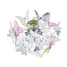 Sticker farfalle 15.5x34 cm scopri tutte le caratteristiche, acquista online o trova il punto vendita più vicino per acquistare! Plafoniera Contemporaneo Butterfly Plafoniera Farfalle Cromato Lucido In Metallo D 45 Cm 45x45 Cm 3 Luci Trio Lighting Inter Leroy Merlin