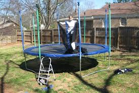 Make sure the net sleeves have properly gone through all the poles. Safety First 10 Simple Steps On How To Put A Net On A Trampoline