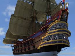 3d Model Pirate Ship Decks Pirate Ship Ship 3d Model