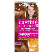 I hope this video is helpful to you all. L Oreal Paris Casting Creme Gloss Semi Permanent Hair Dye Rich Honey Brown 734 Sainsbury S