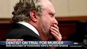 Colorado dentist accused of lacing wife's protein shakes